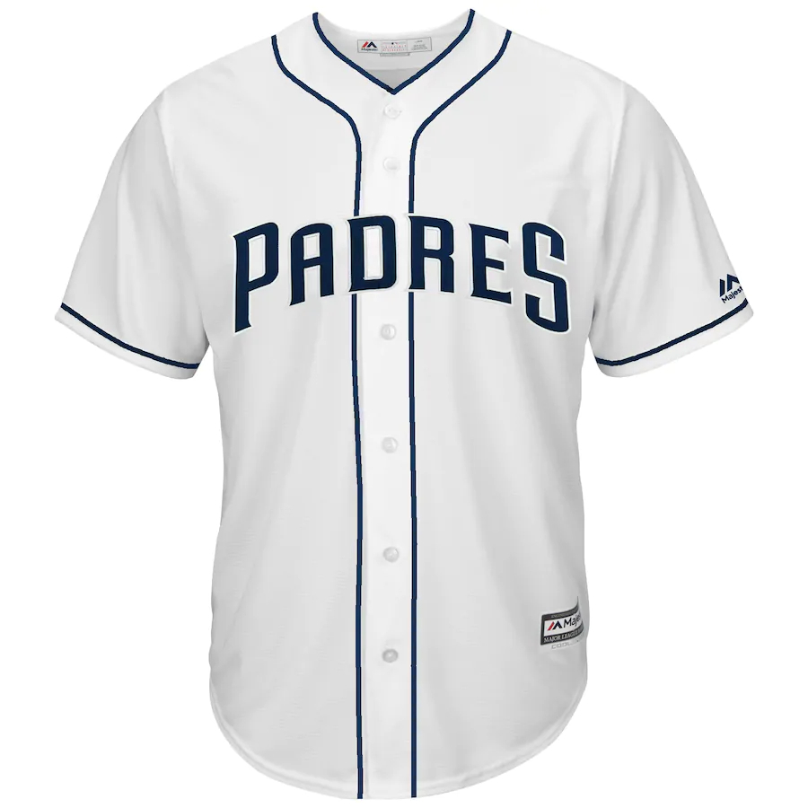 Alternative view of Eric Hosmer San Diego Padres Majestic Home Cool Base Player Replica Jersey - White