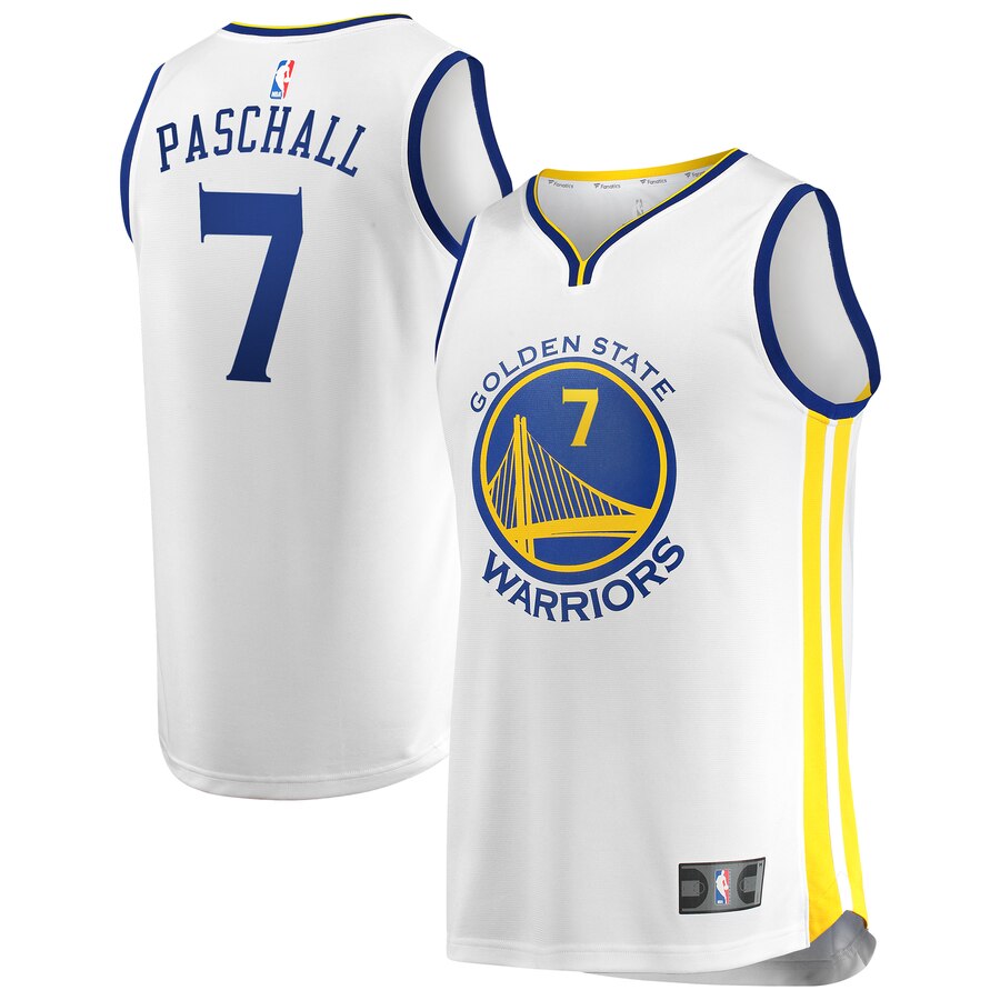 Eric Paschall Golden State Warriors Fanatics Branded Youth Fast Break Replica Player Jersey - Association Edition - White