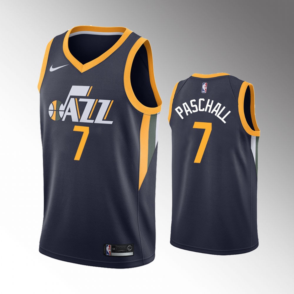 Eric Paschall Utah Jazz 2021 Icon Edition Navy 2021 Trade Jersey