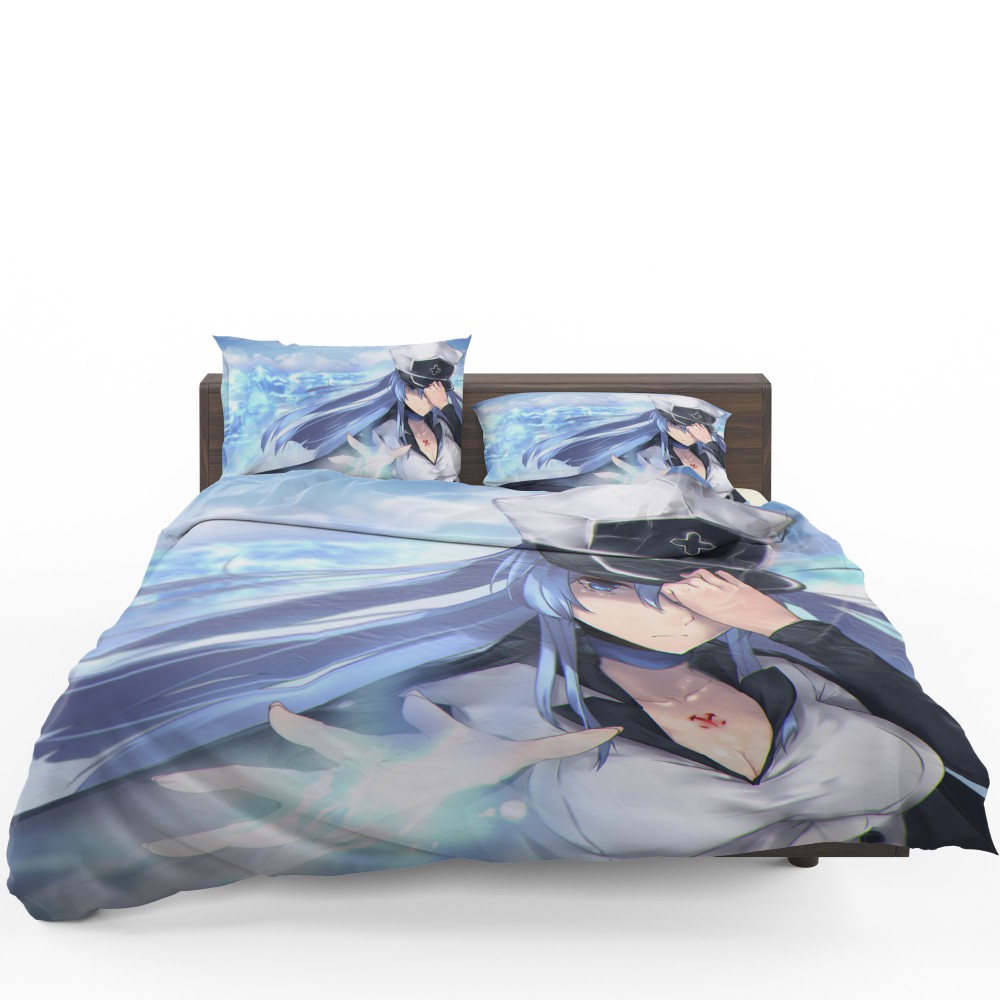 Esdeath Akame Ga Kill Japanese Bedding Set - Custom Bedding Set