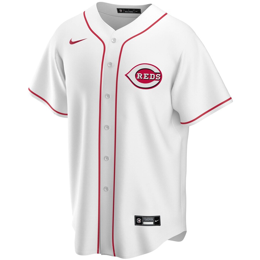 Alternative view of Eugenio Suarez Cincinnati Reds Home 2020 Replica Player Jersey ÃƒÂ¢Ã¢â€šÂ¬Ã¢â‚¬Å“ White