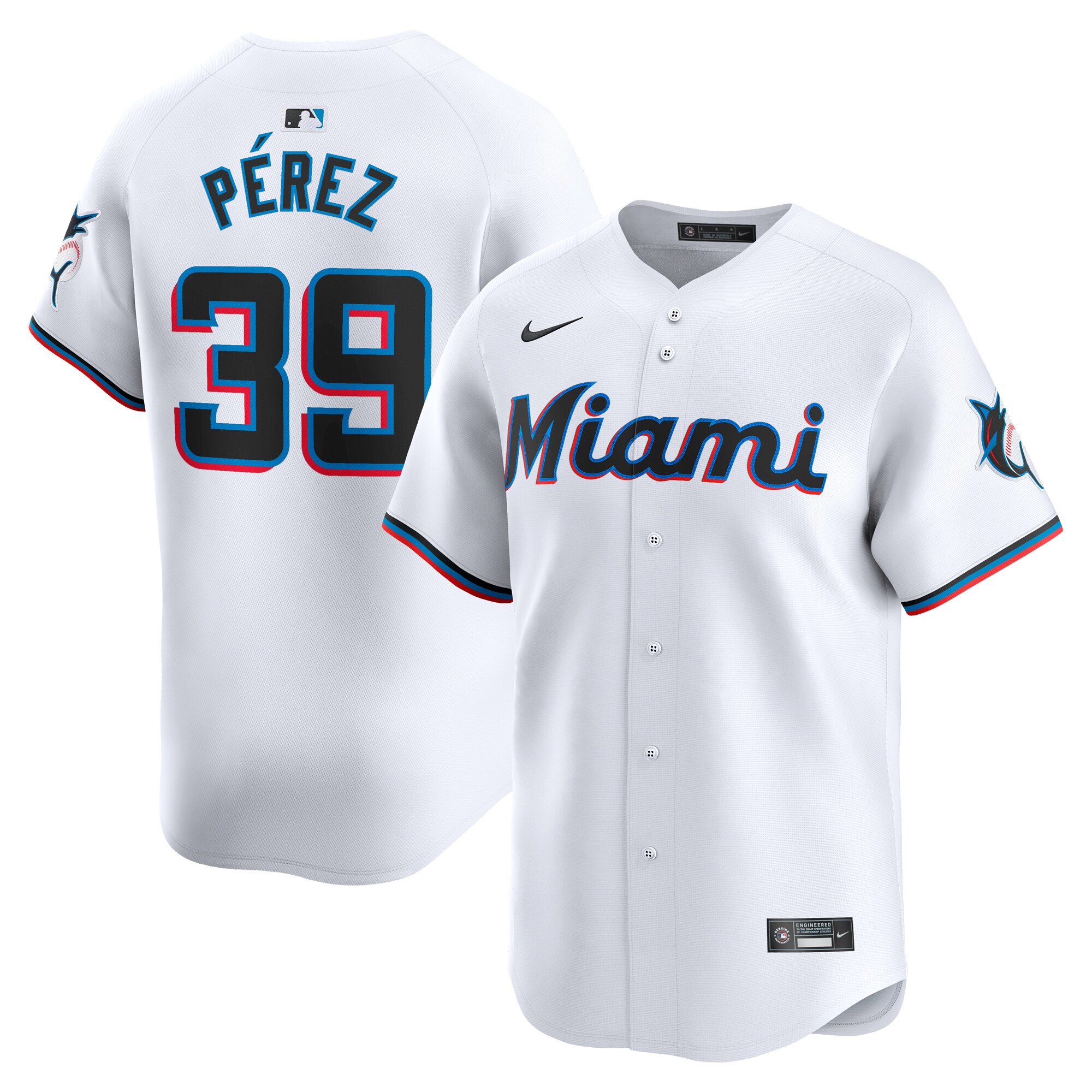 Eury PÃƒÆ’Ã‚Â©rez Miami Marlins Home Limited Player JerseyÃƒâ€šÃ‚Â ÃƒÂ¢Ã¢â€šÂ¬Ã¢â‚¬Å“ White