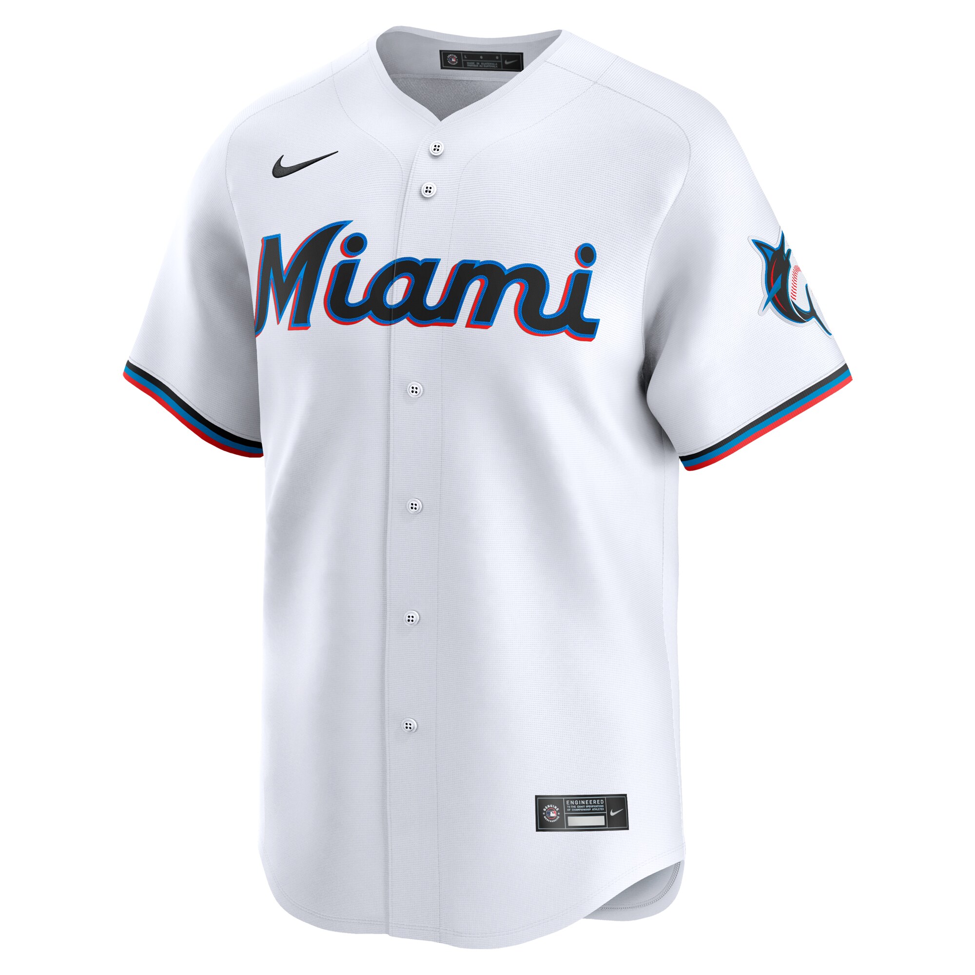 Alternative view of Eury PÃƒÆ’Ã‚Â©rez Miami Marlins Home Limited Player JerseyÃƒâ€šÃ‚Â ÃƒÂ¢Ã¢â€šÂ¬Ã¢â‚¬Å“ White