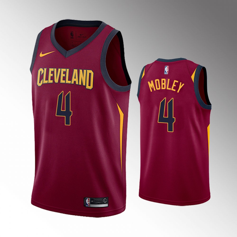 Evan Mobley Cleveland Cavaliers 2021 Icon Edition Wine Jersey