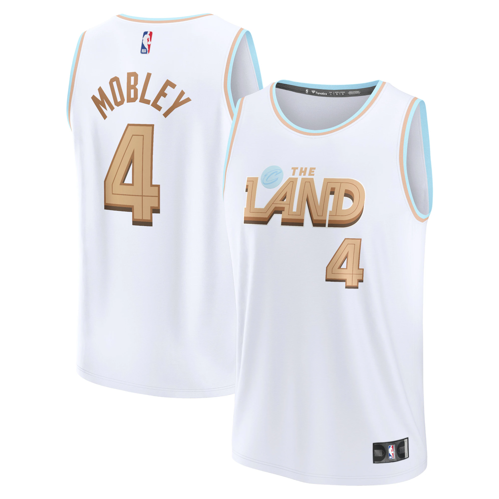Evan Mobley Cleveland Cavaliers Fanatics Branded 2022/23 Fastbreak Jersey - City Edition - White