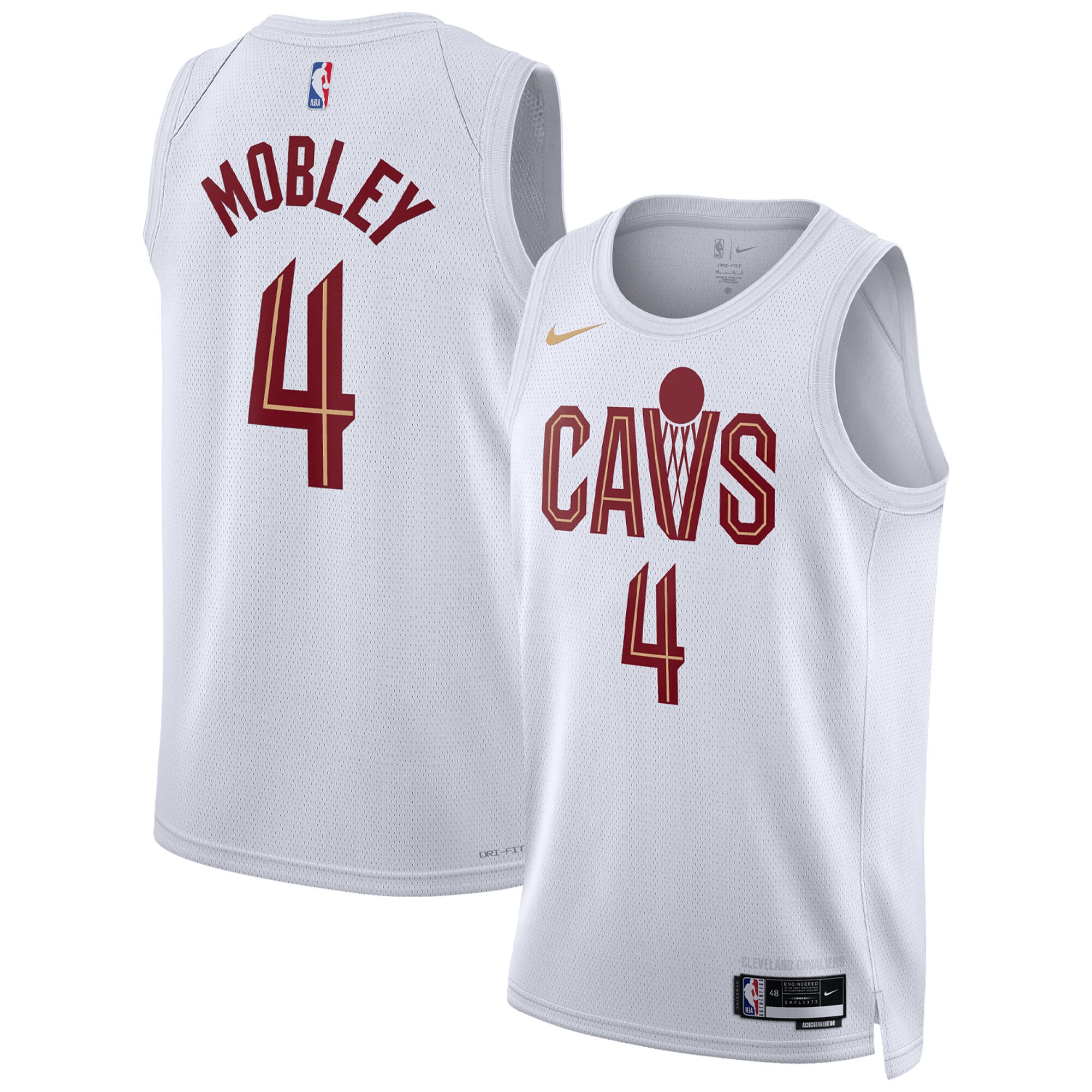 Evan Mobley Cleveland Cavaliers Unisex Swingman Jersey - Association Edition - White