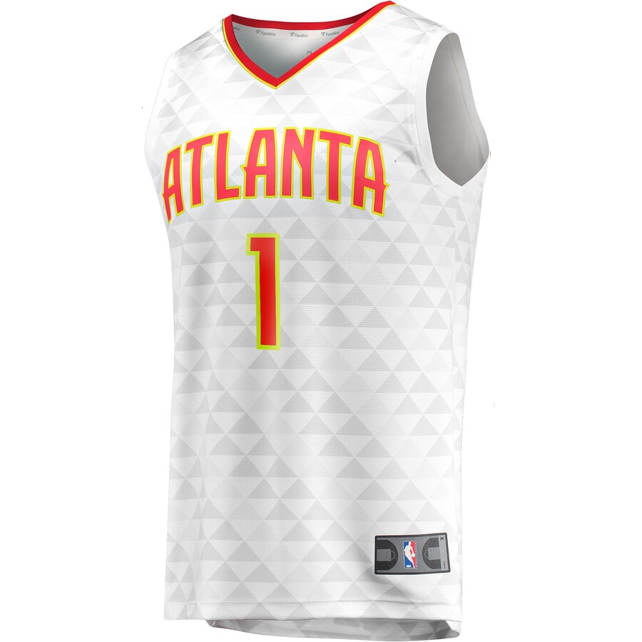 Alternative view of Evan Turner Atlanta Hawks Fanatics Branded Fast Break Replica Jersey White - Association Edition