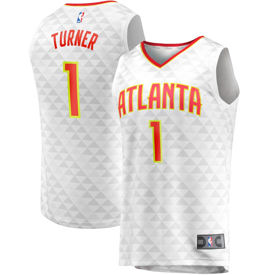 Evan Turner Atlanta Hawks Fanatics Branded Fast Break Replica Jersey White - Association Edition