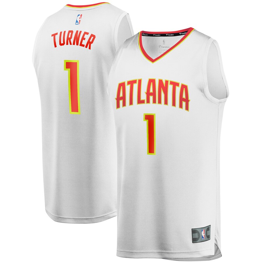 Evan Turner Atlanta Hawks Fanatics Branded Youth Fast Break Replica Jersey White - Association Edition