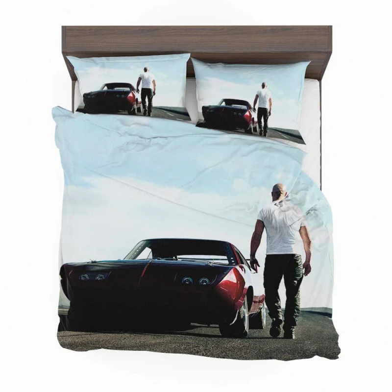 Alternative view of Fast & Furious 6 Movie Dominic Toretto Bedding Set - Custom Bedding Set