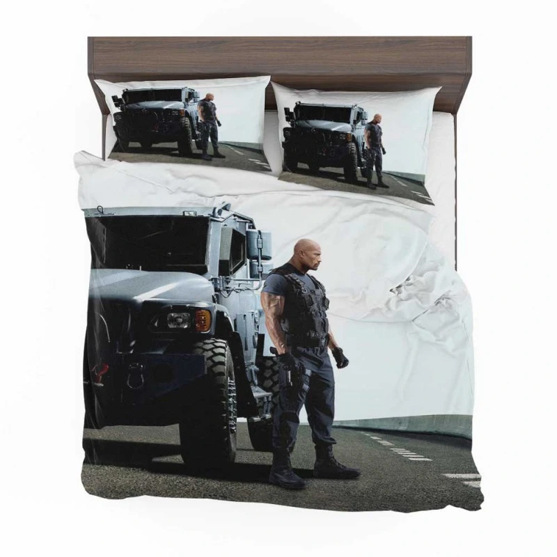 Alternative view of Fast & Furious 6 Movie Luke Hobbs Bedding Set - Custom Bedding Set