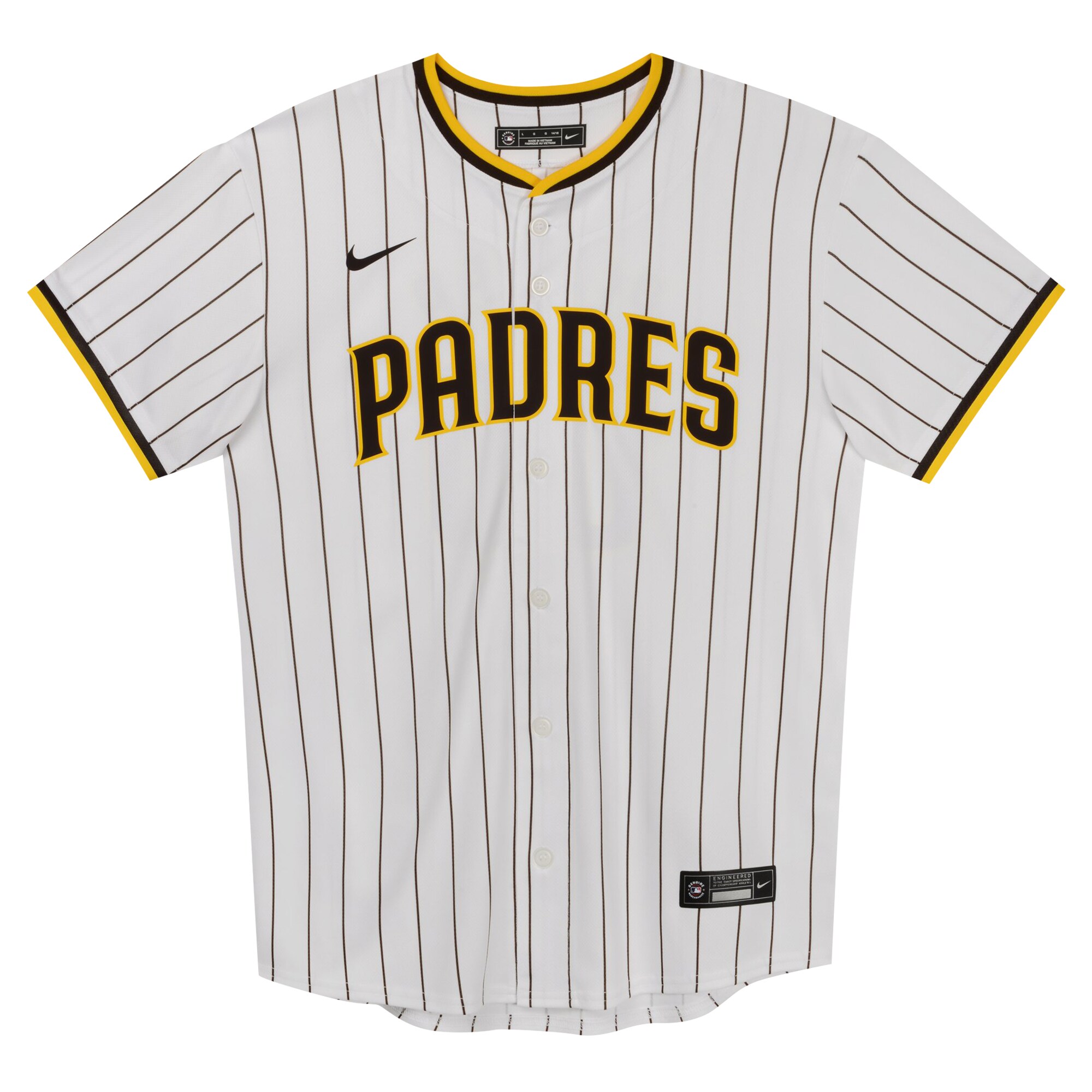 Alternative view of Fernando Tatis Jr. San Diego Padres Preschool Home Game Jersey - White