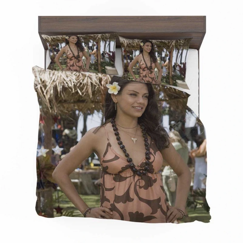 Alternative view of Forgetting Sarah Marshall Movie Mila Kunis Bedding Set - Custom Bedding Set