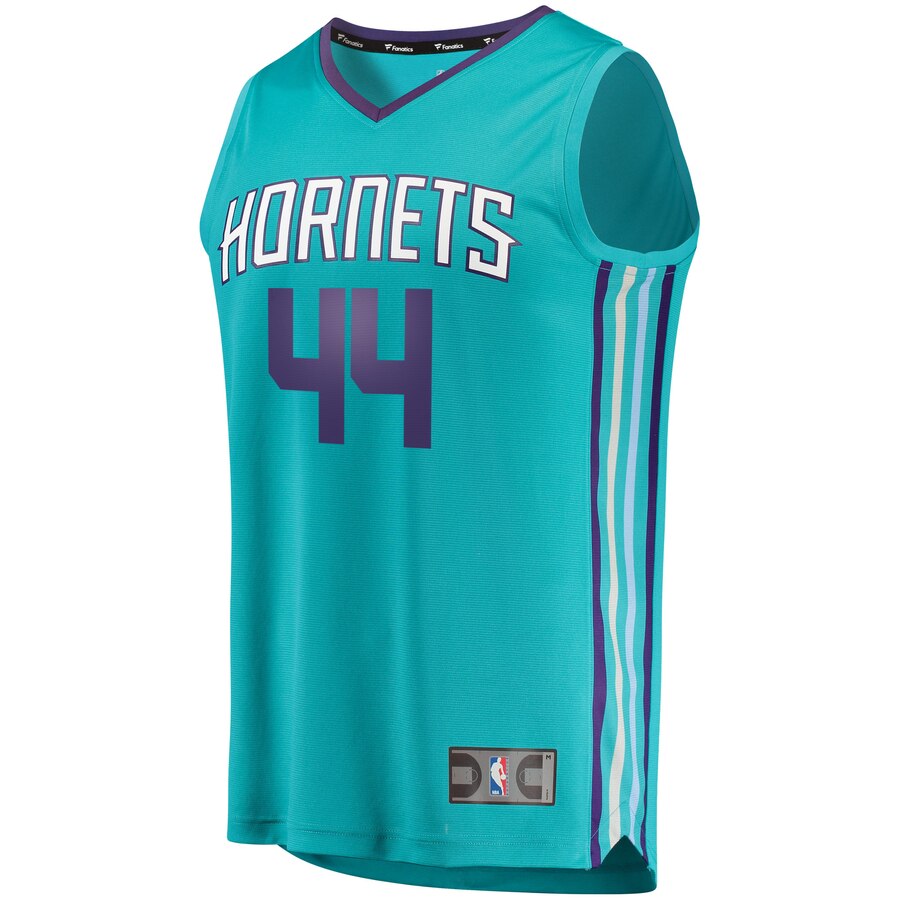 Alternative view of Frank Kaminsky Charlotte Hornets Fanatics Branded Fast Break Replica Jersey Teal - Icon Edition