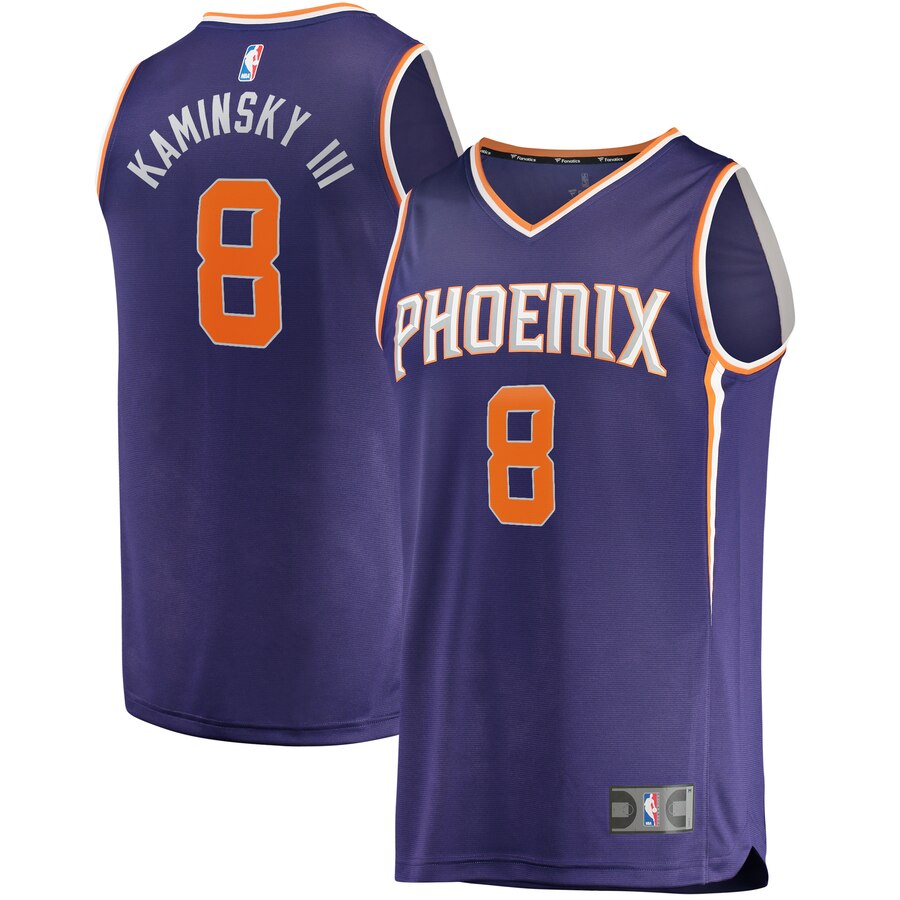 Frank Kaminsky Iii Phoenix Suns Fanatics Branded Fast Break Player Jersey – Icon Edition – Purple