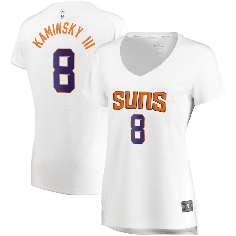Frank Kaminsky Iii Phoenix Suns Fanatics Branded Women's Fast Break Player Jersey - Association Edition - White