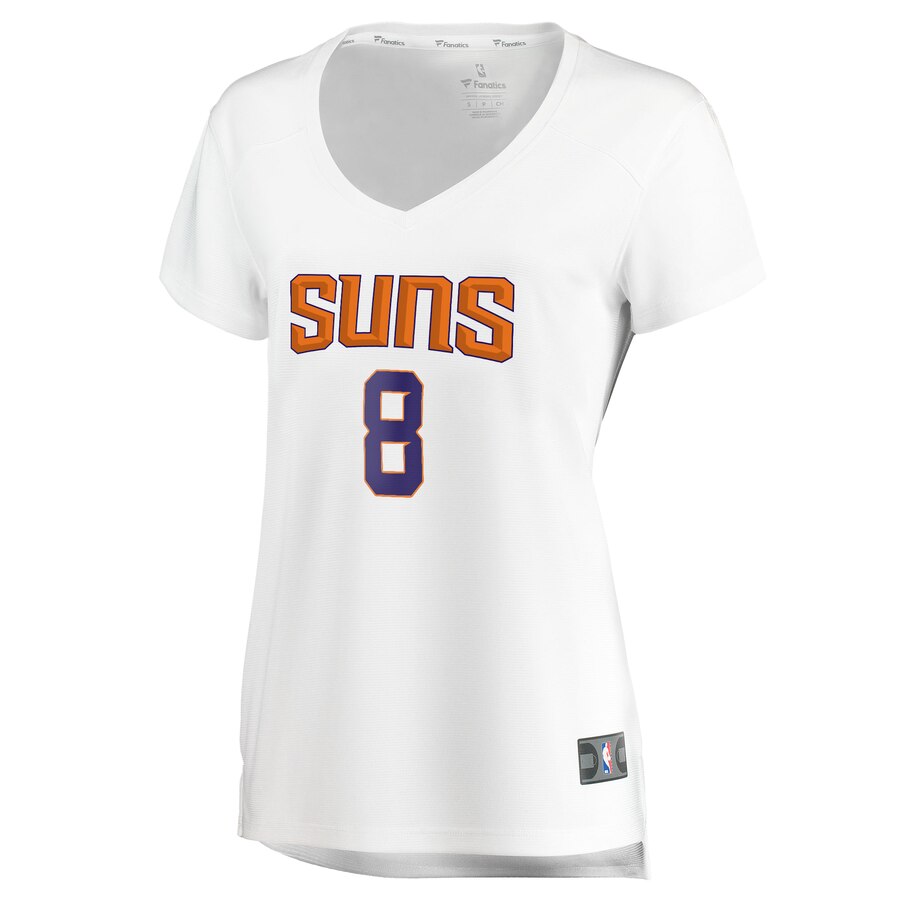Alternative view of Frank Kaminsky Iii Phoenix Suns Fanatics Branded Women's Fast Break Player Jersey - Association Edition - White
