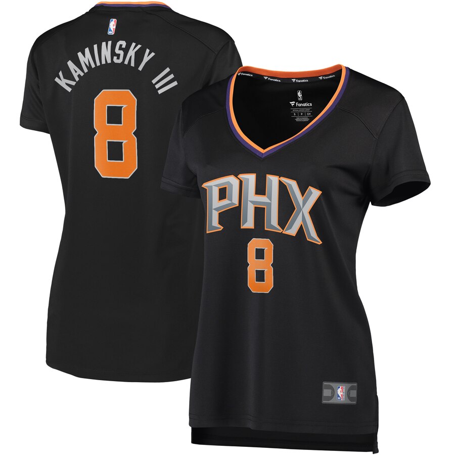 Frank Kaminsky Iii Phoenix Suns Fanatics Branded Women's Fast Break Player Jersey - Statement Edition - Black