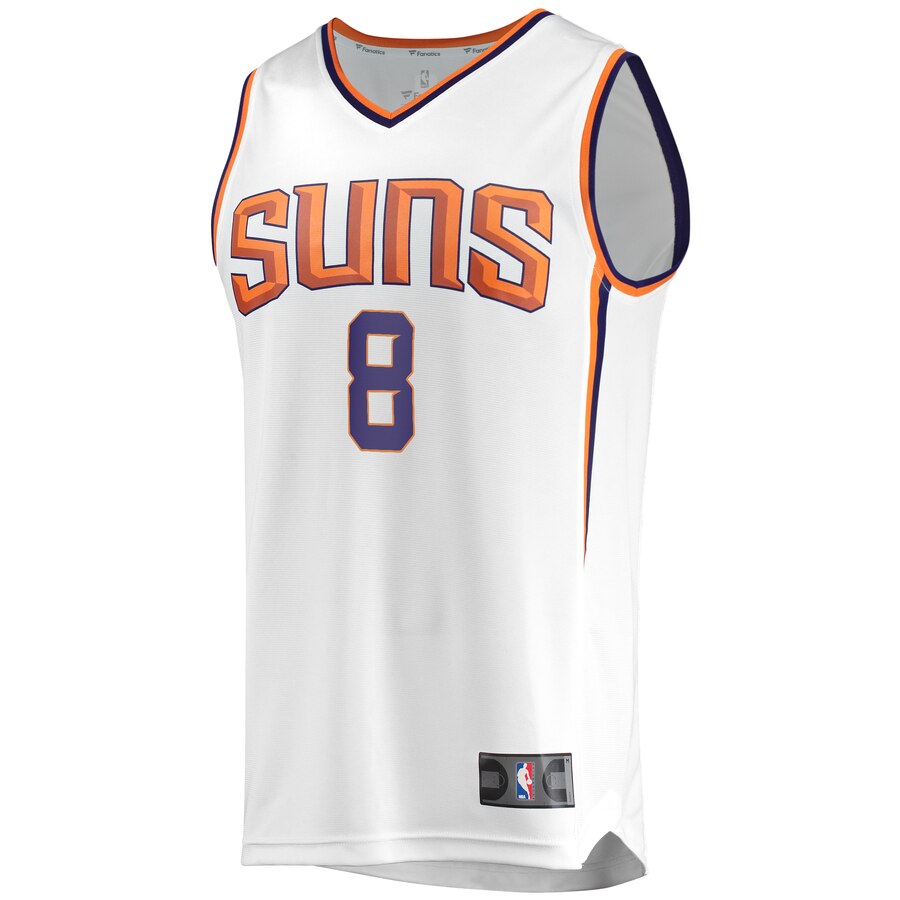 Alternative view of Frank Kaminsky Iii Phoenix Suns Fanatics Branded Youth Fast Break Player Jersey - Association Edition - White