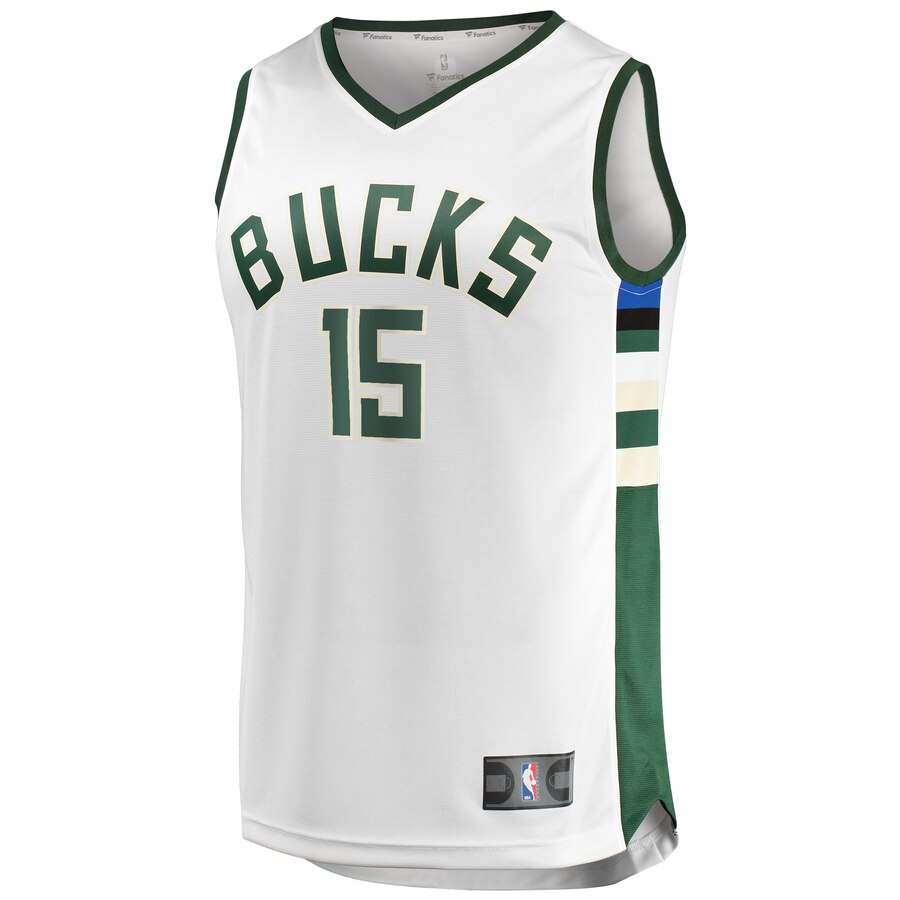 Alternative view of Frank Mason Iii Milwaukee Bucks Fanatics Branded Fast Break Player Jersey – Association Edition – White