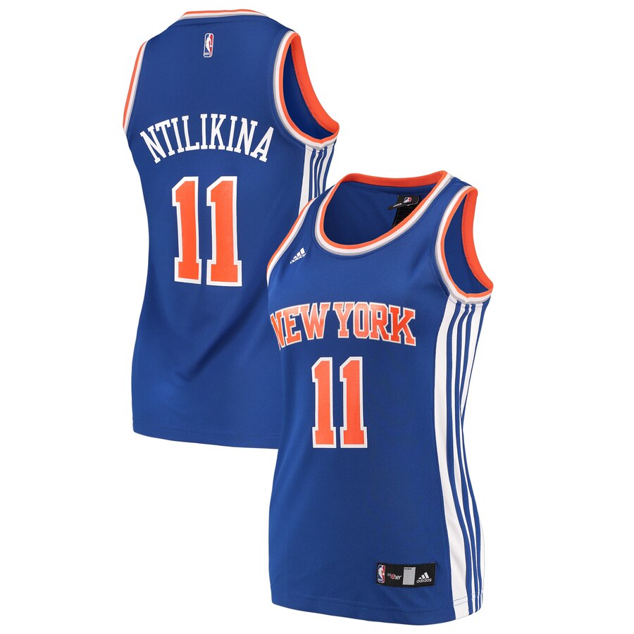 Frank Ntilikina New York Knicks Adidas Women's Replica Jersey - Blue