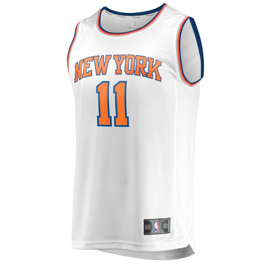 Alternative view of Frank Ntilikina New York Knicks Fanatics Branded Fast Break Player Replica Jersey - Association Edition - White