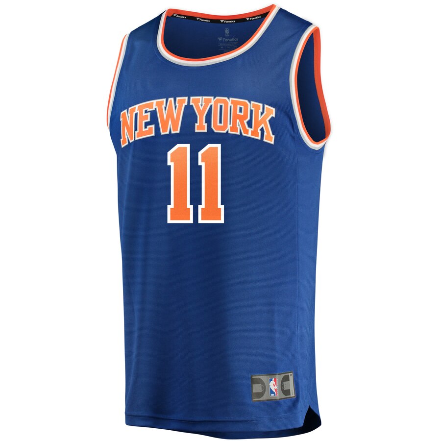 Alternative view of Frank Ntilikina New York Knicks Fanatics Branded Youth Fast Break Replica Jersey Royal – Icon Edition
