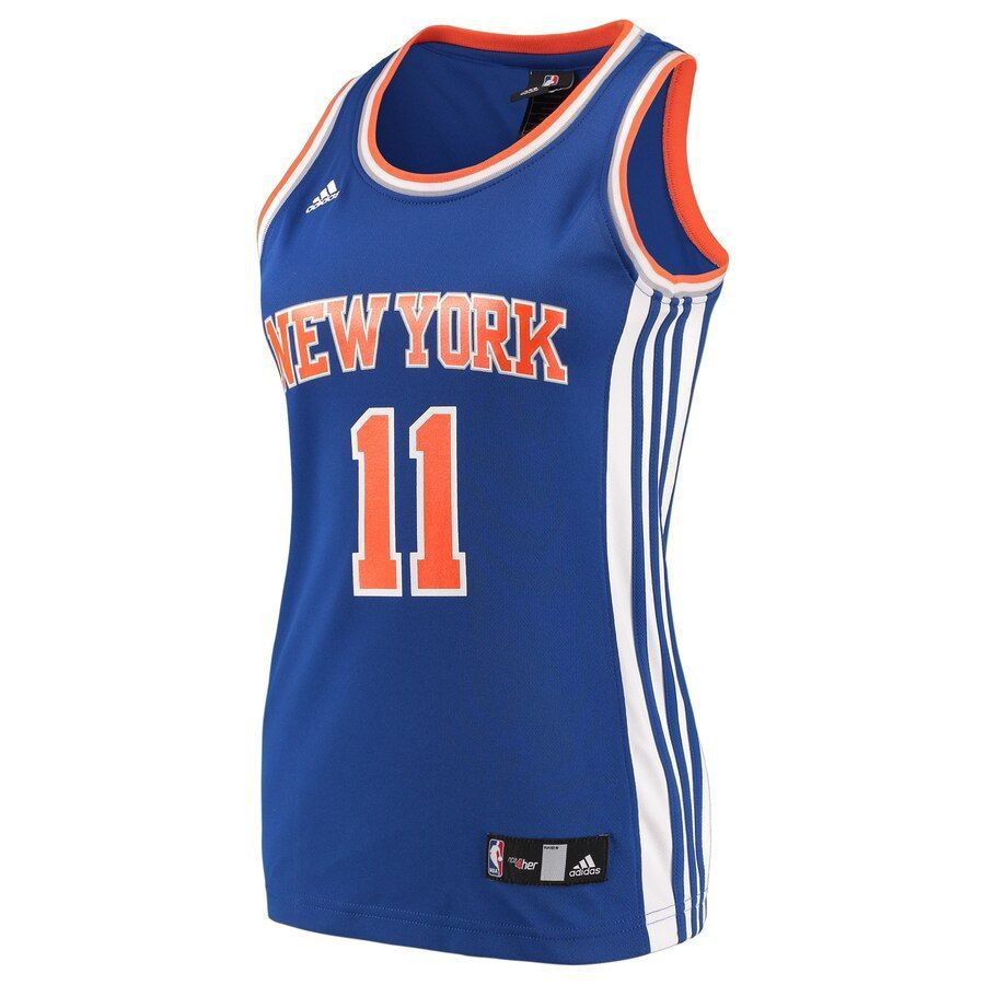 Alternative view of Frank Ntilikina New York Knicks Women's Jersey - Blue - JS197 