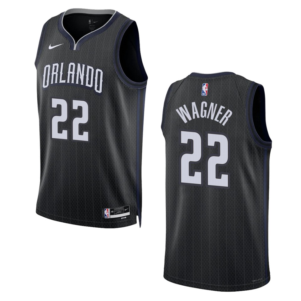 Franz Wagner City Edition Orlando Magic 2022-23 Black Swingman Jersey