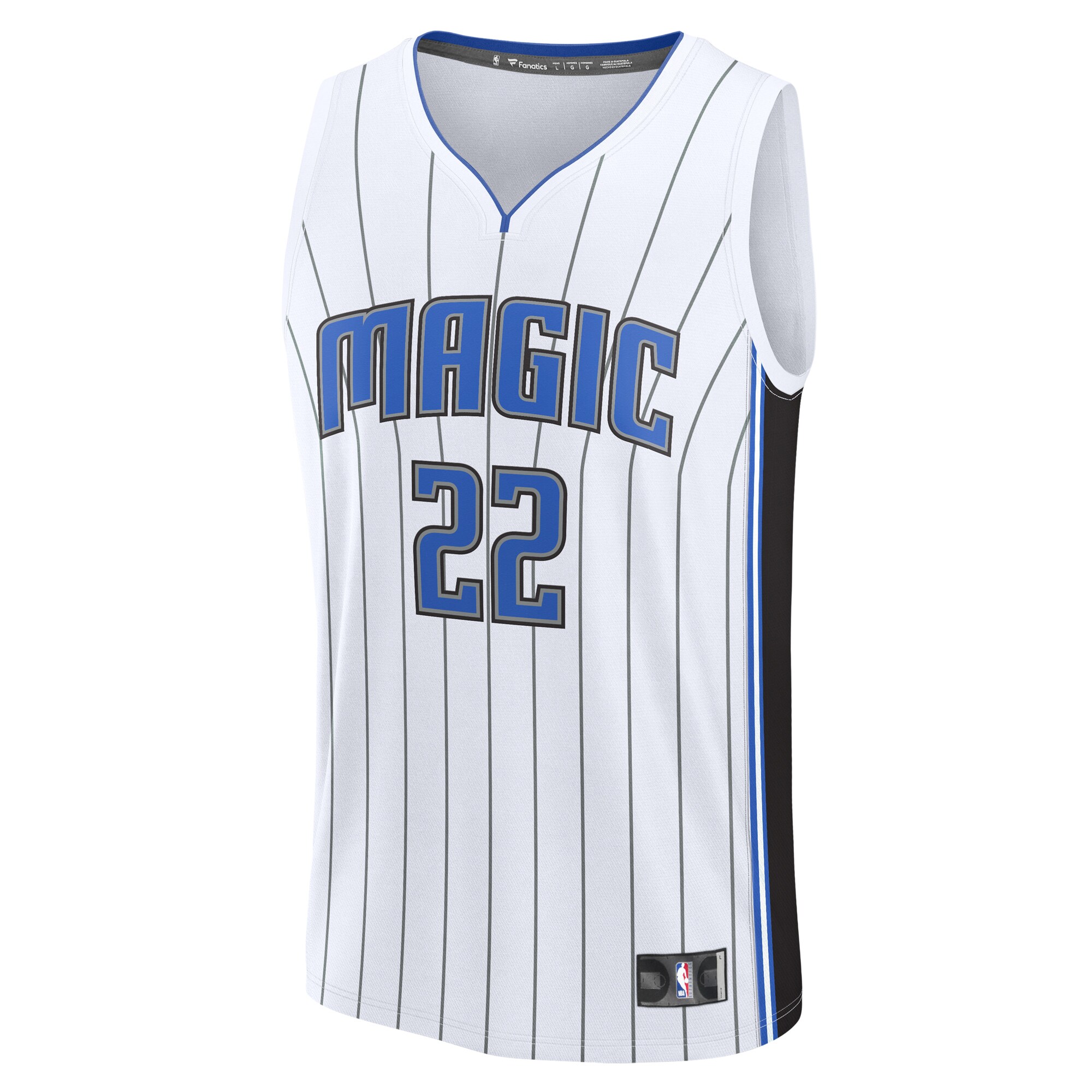 Alternative view of Franz Wagner Orlando Magic Fanatics Youth Fast Break Replica Player Jersey - Association Edition - White