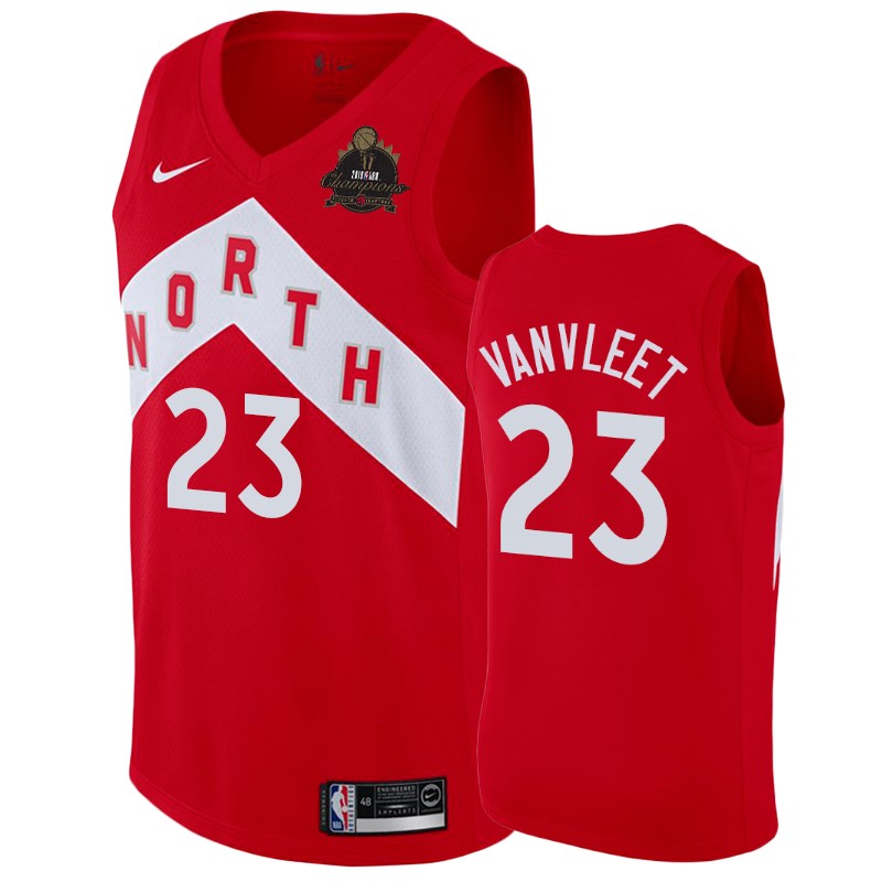 Fred Vanvleet Toronto Raptors 2019 Finals Champions Men's Earned Jersey