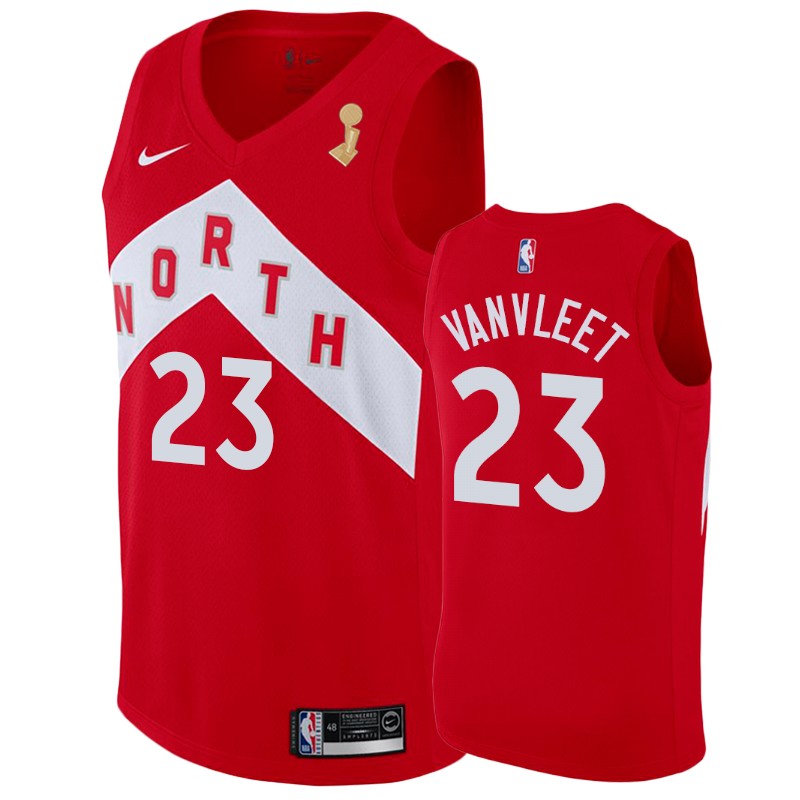 Fred Vanvleet Toronto Raptors 2019 Nba Finals Champions Men's Earned Jersey