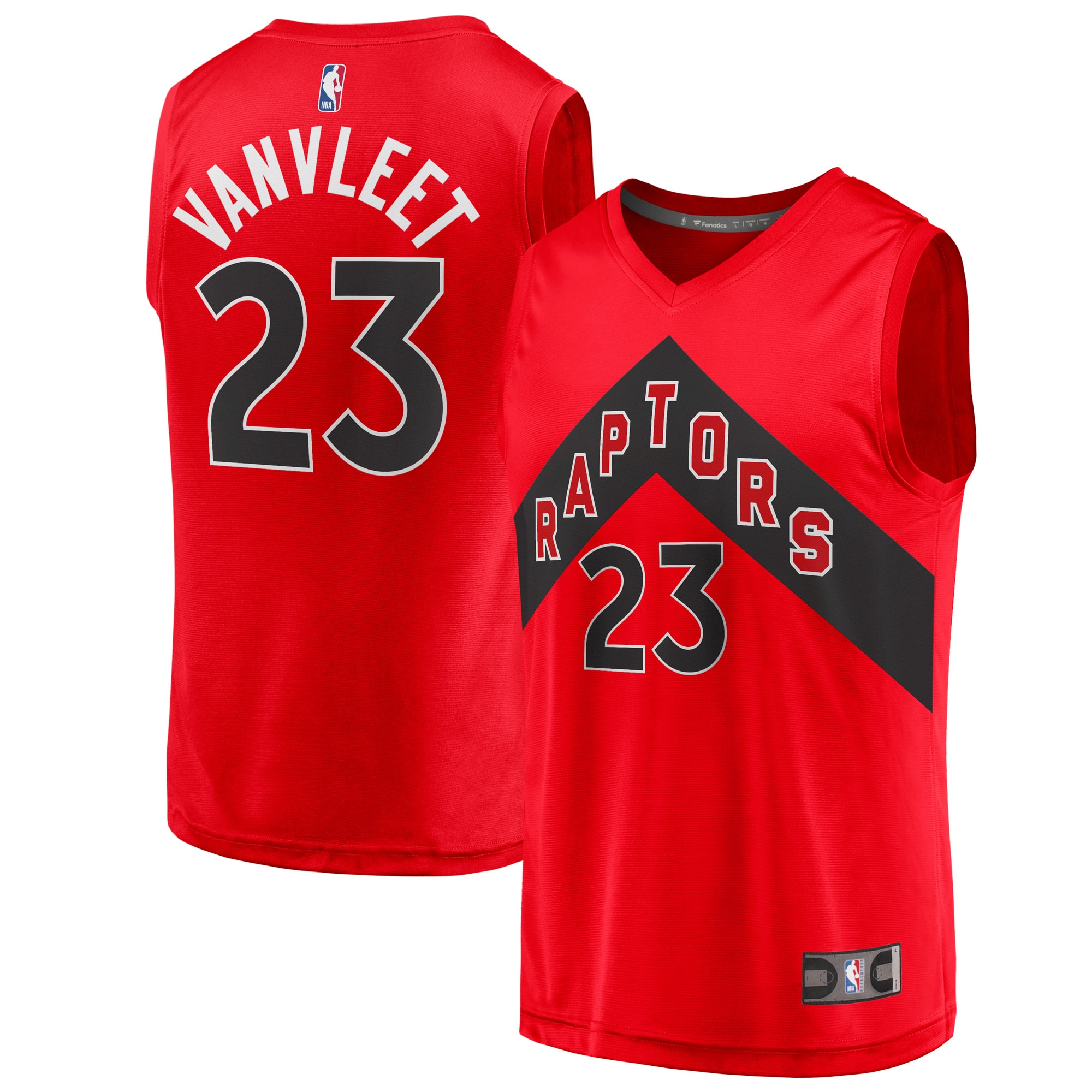 Fred Vanvleet Toronto Raptors Fanatics Branded 2020/21 Fast Break Replica Player Jersey Red - Icon Edition