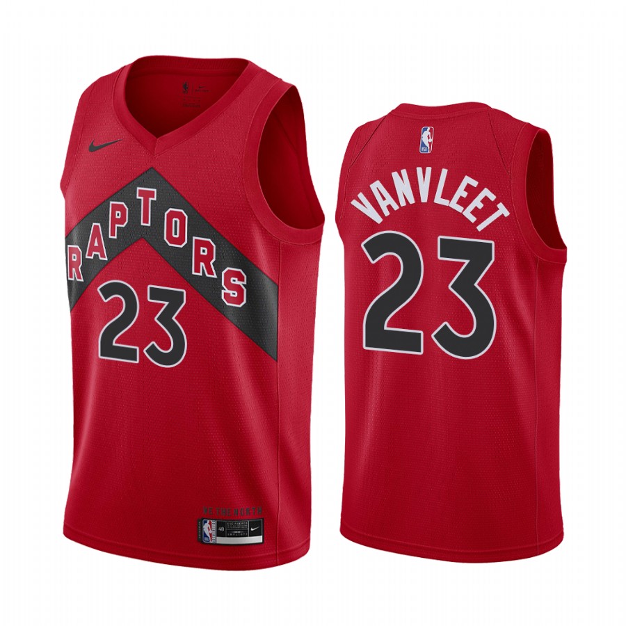Fred Vanvleet Toronto Raptors Red Icon Edition New Uniform 2020-21 Jersey