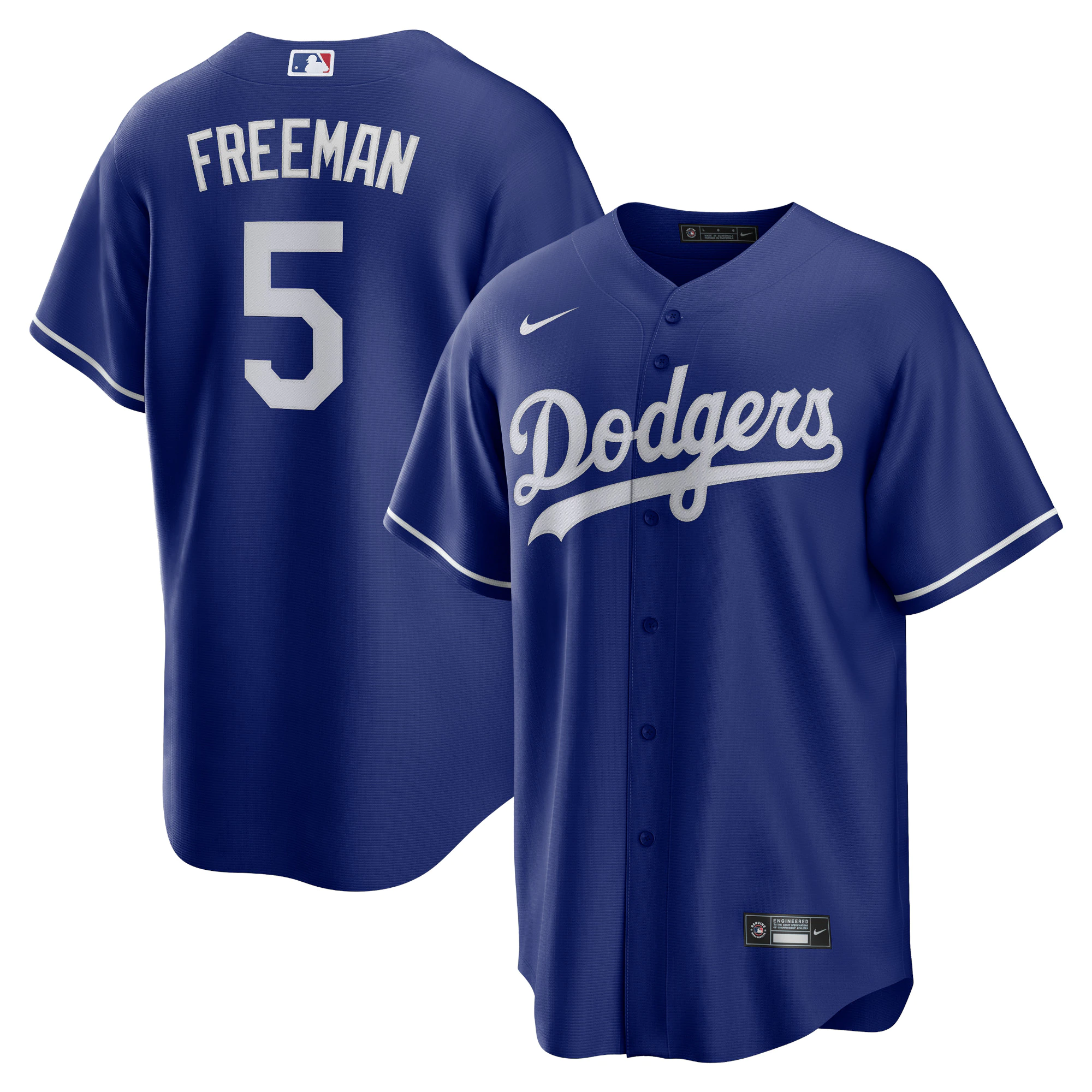 Freddie Freeman Los Angeles Dodgers Alternate Replica Player Jersey – Royal