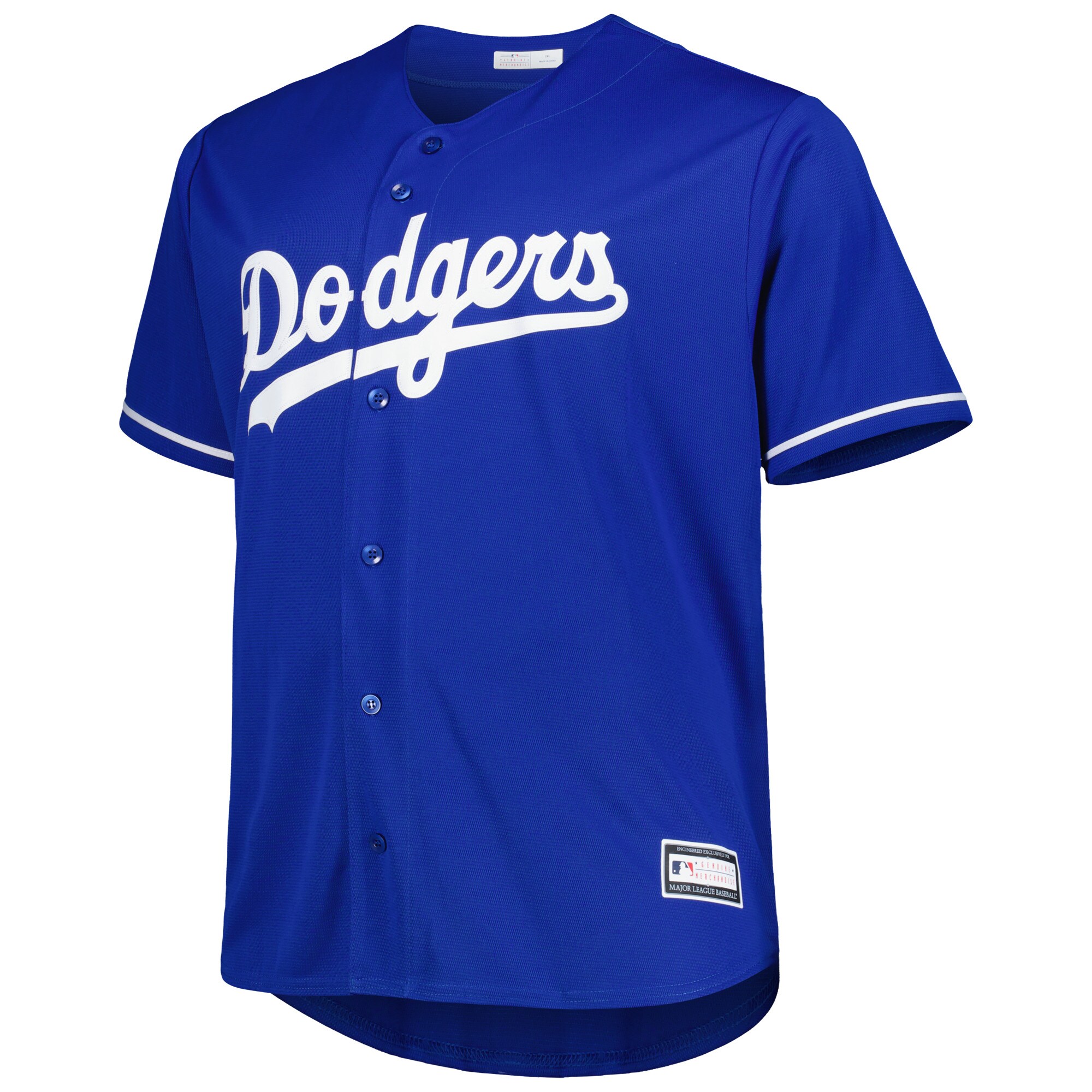 Alternative view of Freddie Freeman Los Angeles Dodgers Big & Tall Replica Player Jersey - Royal