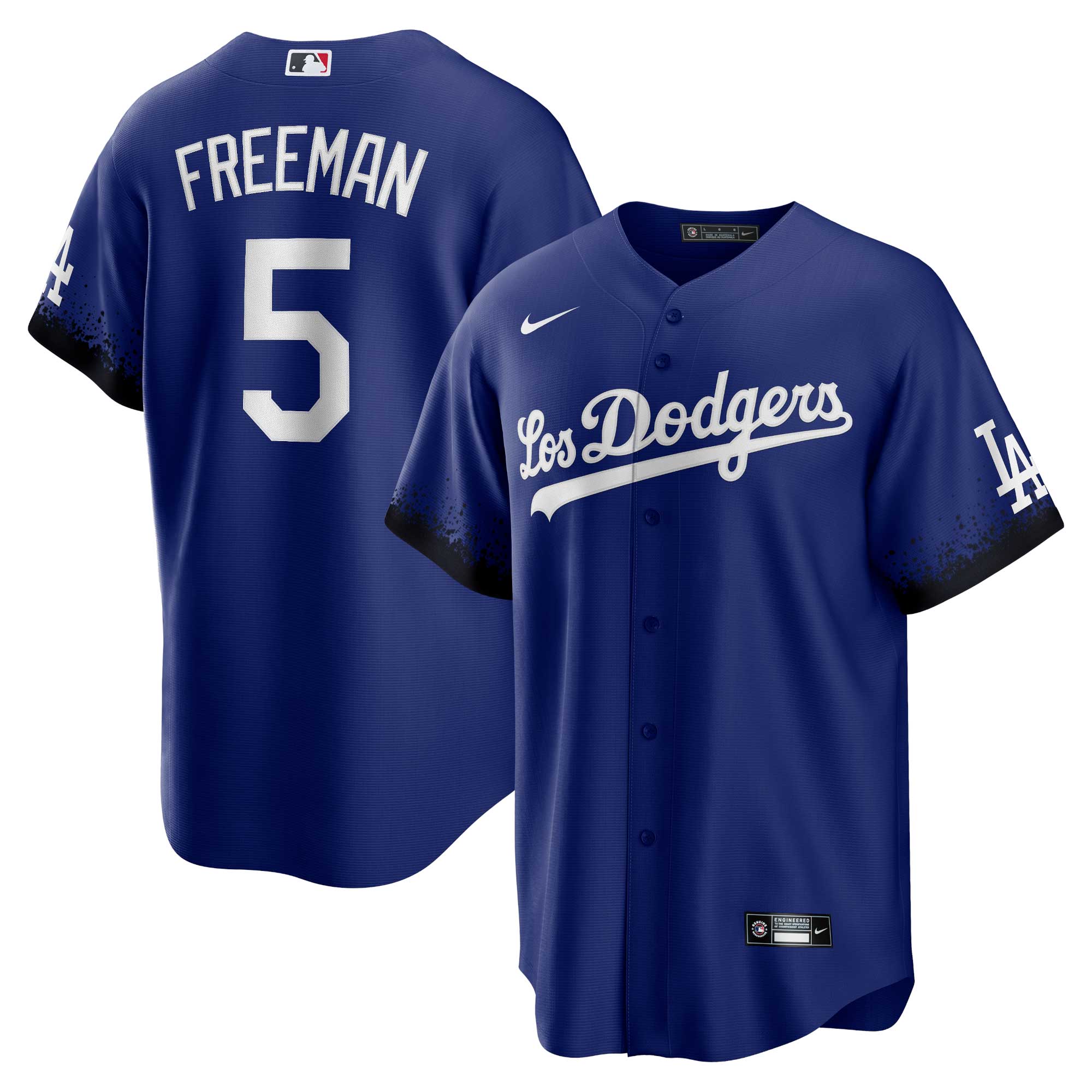 Freddie Freeman Los Angeles Dodgers City Connect Replica Player Jersey - Royal