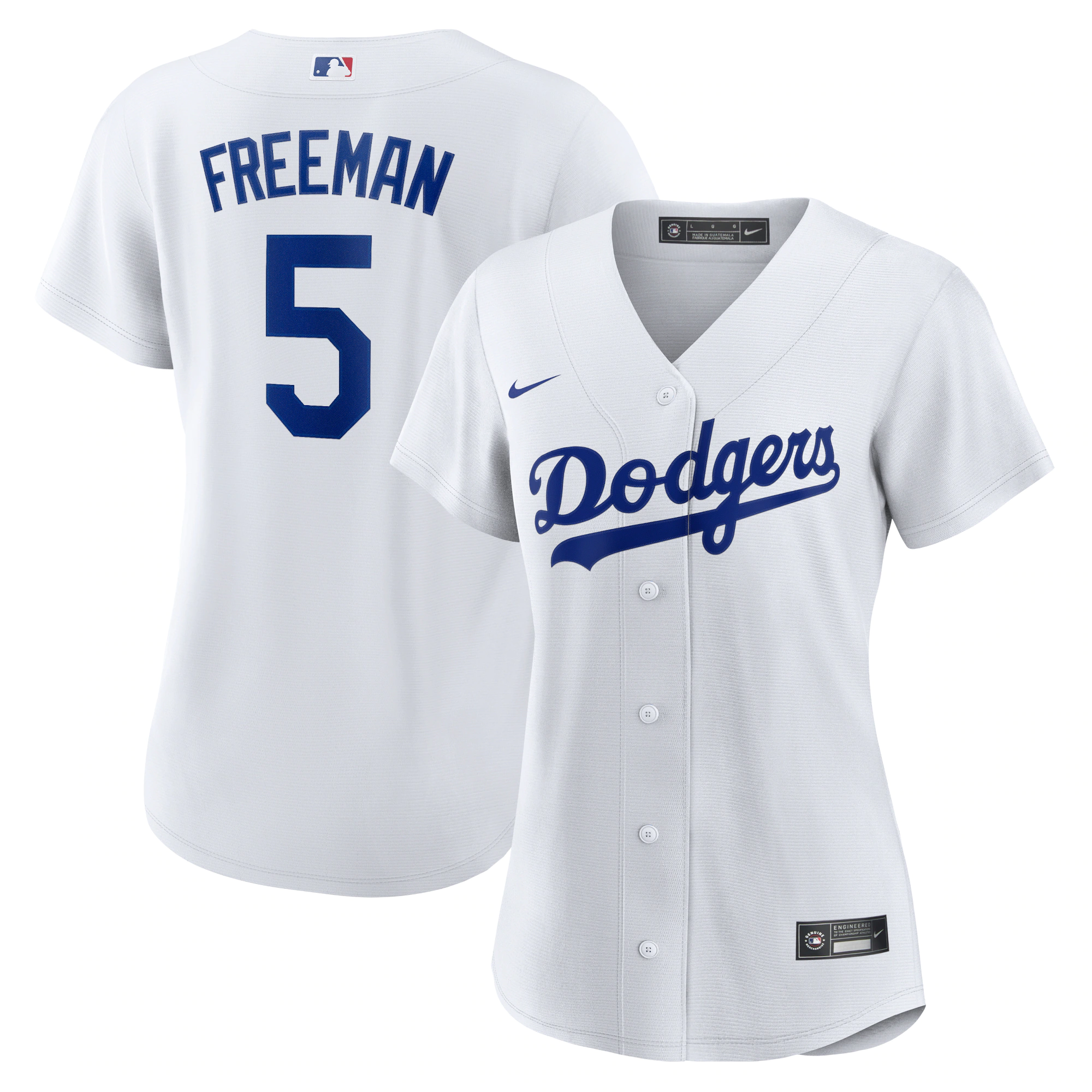 Freddie Freeman Los Angeles Dodgers Women’s Replica Player Jersey – White