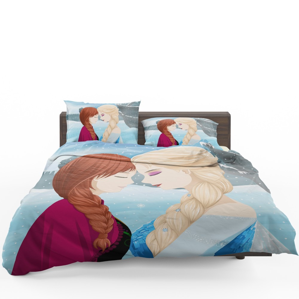 Frozen Movie Anna & Elsa Bedding Set - Custom Bedding Set