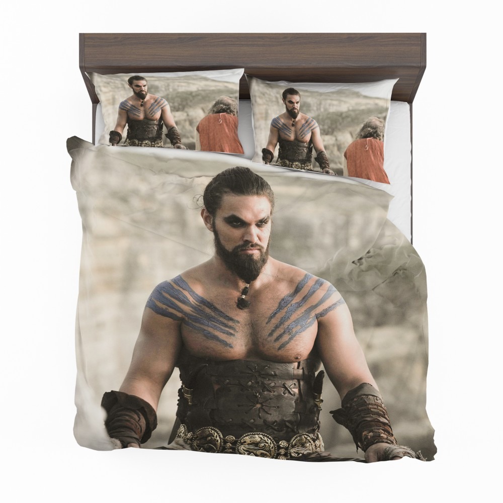 Alternative view of Game Of Thrones TV Series DrogoJason Momoa Bedding Set - Custom Bedding Set