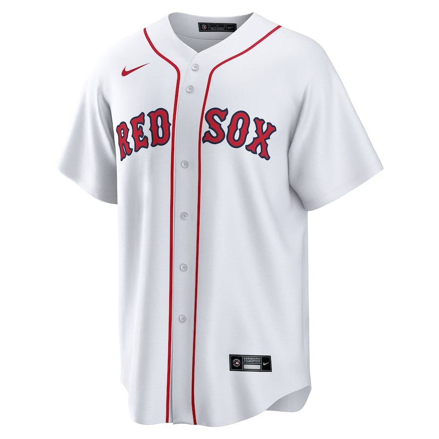 Alternative view of Garrett Crochet 35 Boston Red Sox Home Men Jersey - White