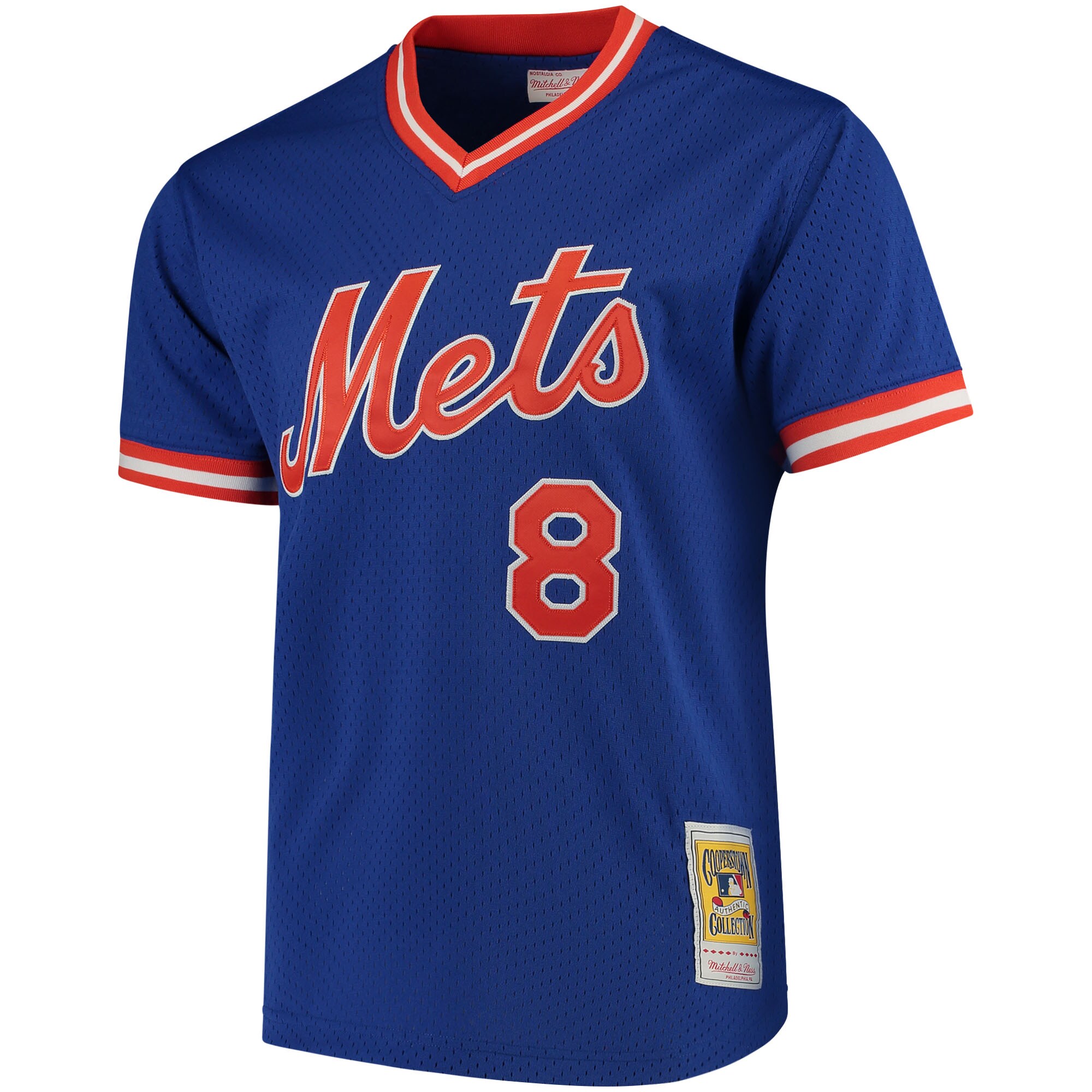 Alternative view of Gary Carter New York Mets Mitchell & Ness Batting Practice Jersey - Royal