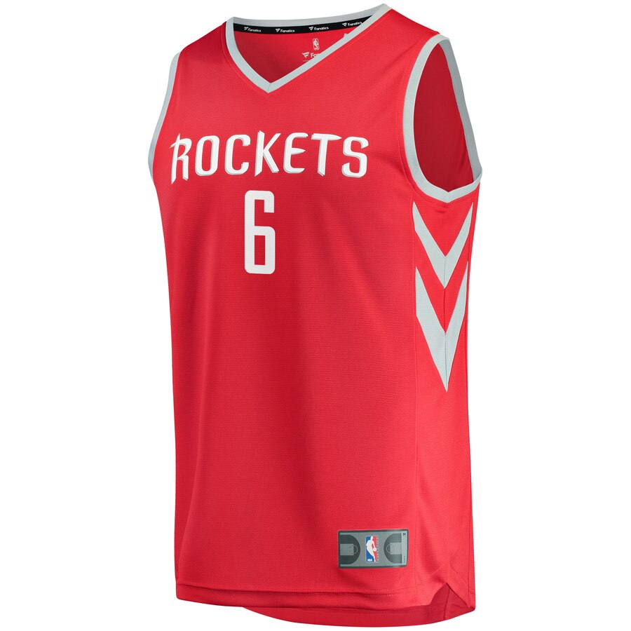 Alternative view of Gary Clark Houston Rockets Fanatics Branded Fast Break Replica Jersey - Icon Edition - Red