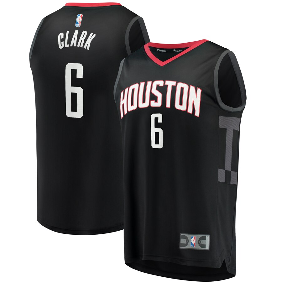 Gary Clark Houston Rockets Fanatics Branded Youth Fast Break Replica Player Jersey - Statement Edition - Black