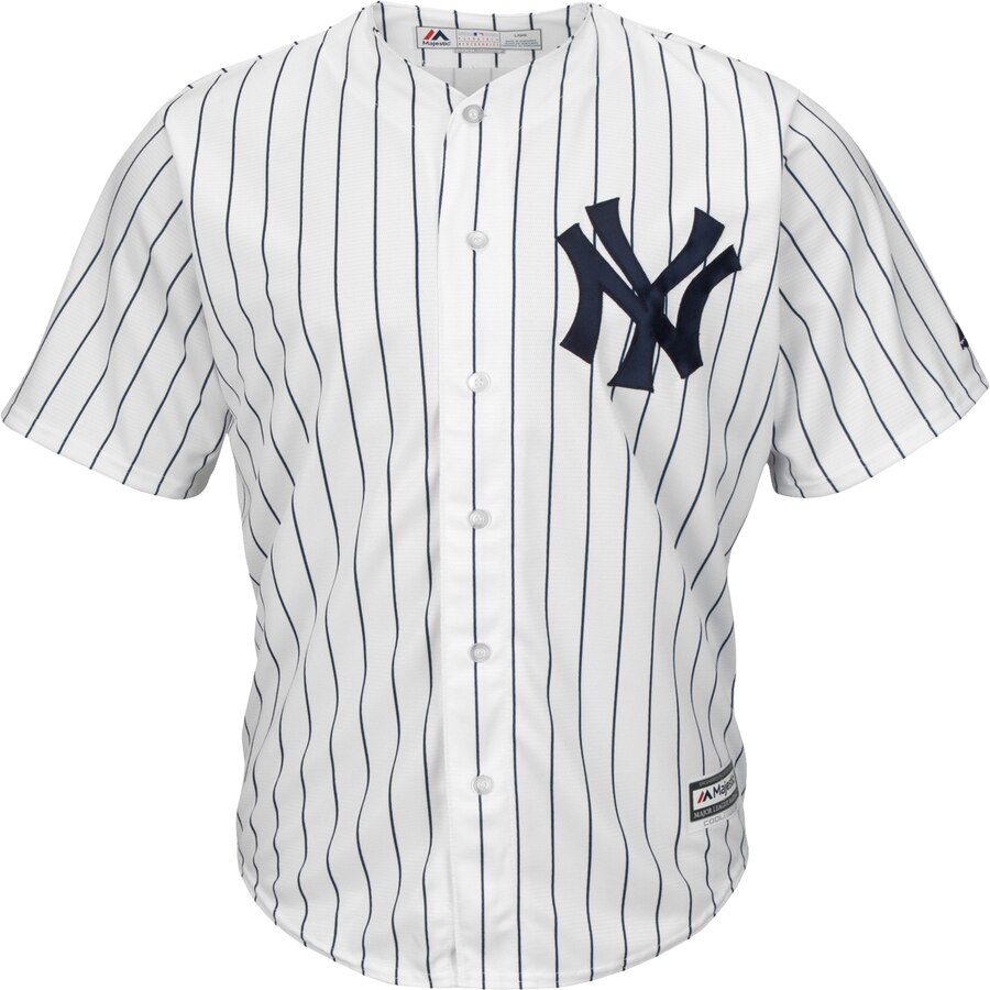 Alternative view of Gary Sanchez New York Yankees Majestic Big And Tall Home Cool Base Player Jersey - White Navy