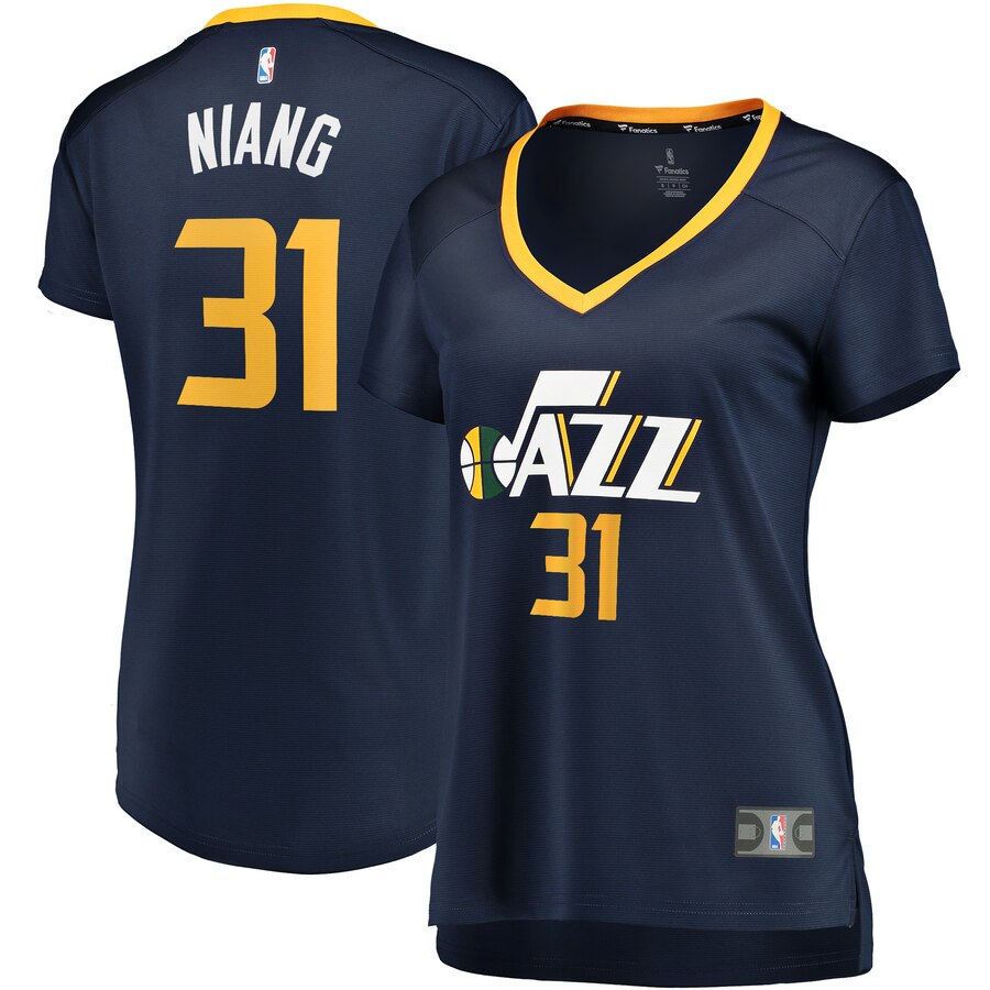 Georges Niang Utah Jazz Fanatics Branded Women's Fast Break Player Jersey - Icon Edition - Navy