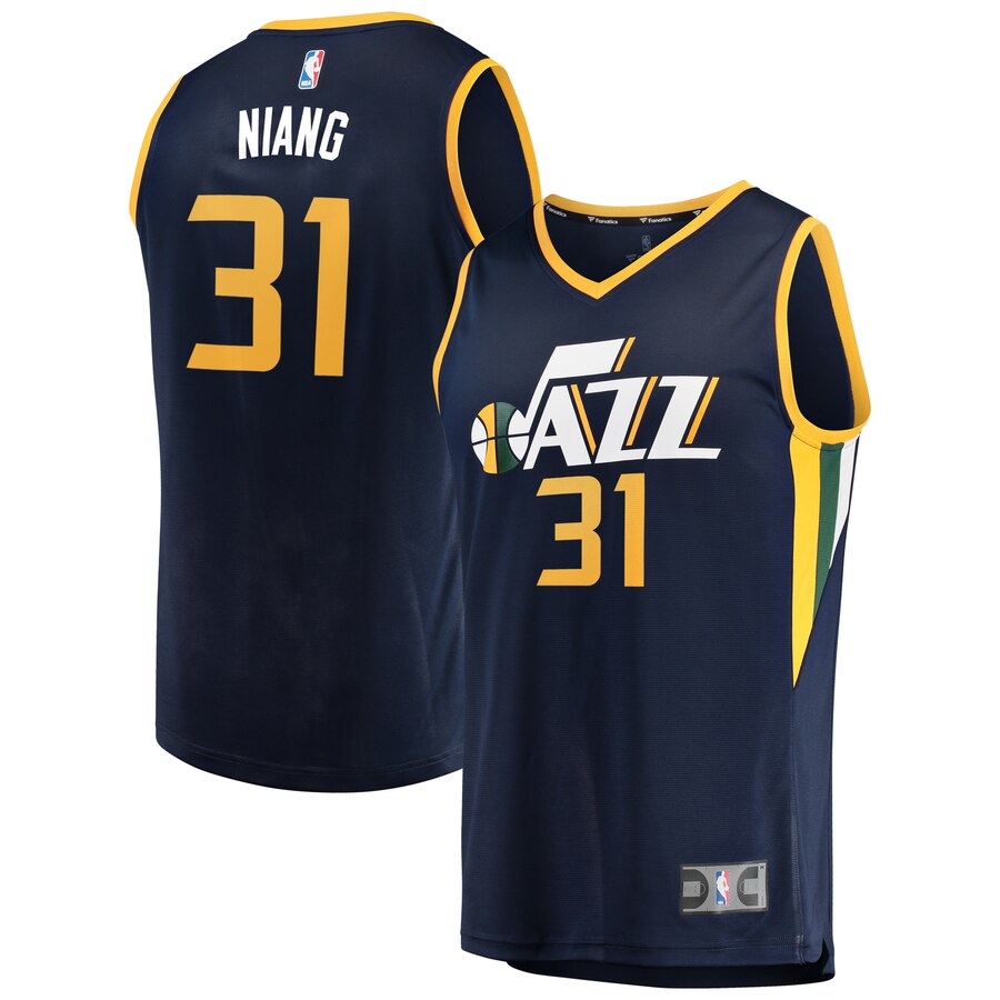 Georges Niang Utah Jazz Fanatics Branded Youth Fast Break Player Jersey - Icon Edition - Navy
