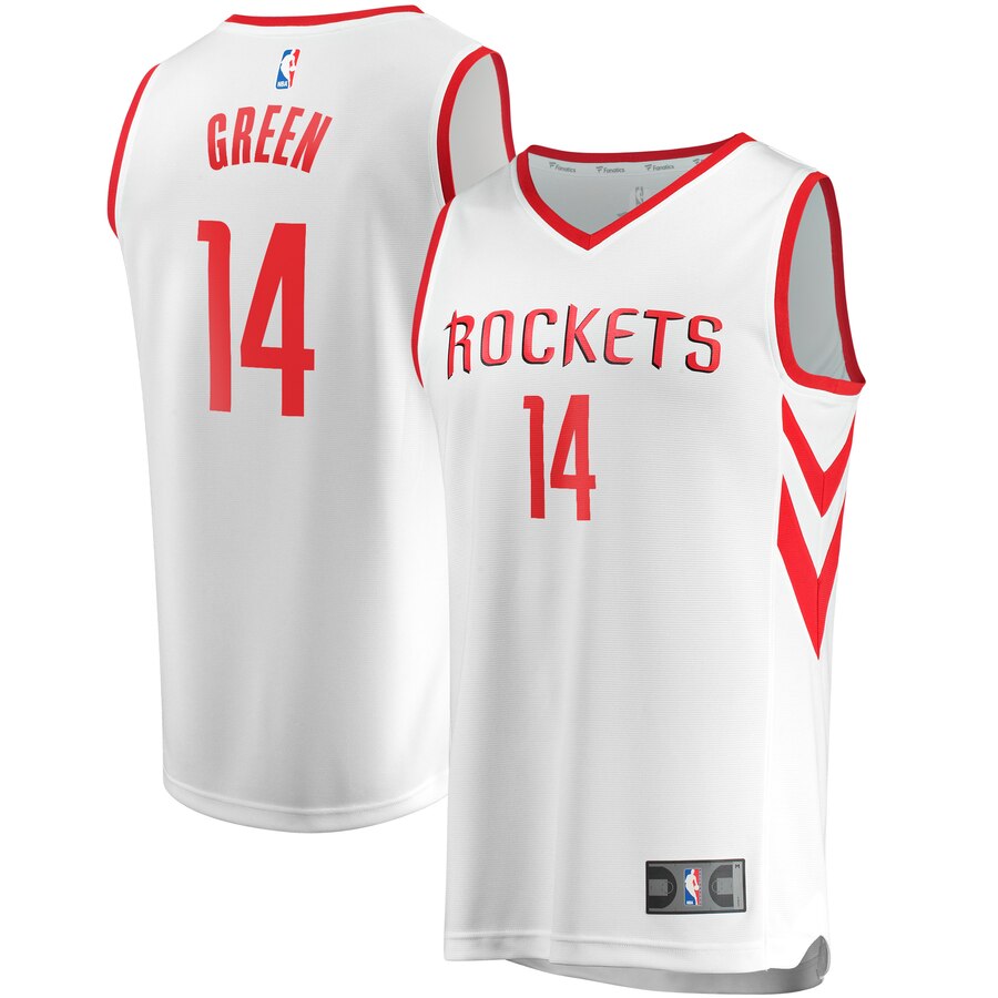 Gerald Green Houston Rockets Fanatics Branded Youth Fast Break Replica Player Jersey - Association Edition - White