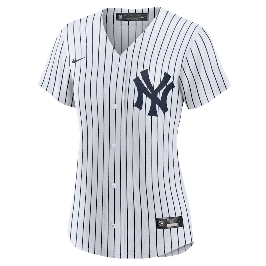 Alternative view of Gerrit Cole 45 New York Yankees Women Home Jersey - White 