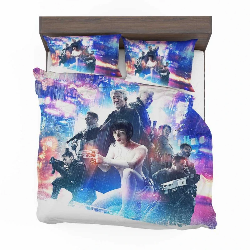 Alternative view of Ghost In The Shell Movie Bedding Set - Custom Bedding Set